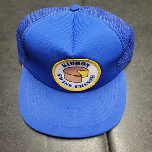 Vintage swiss cheese hat